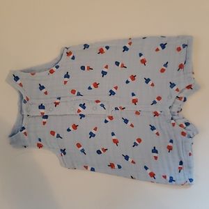 Angel Dear Muslin Romper 3-6 mo
